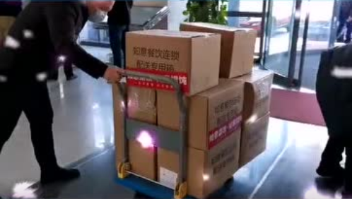 如意菜飯、如意餛飩為蘇州市海事局，桐星社區，吳門橋街道，滄浪街道的一線抗疫...