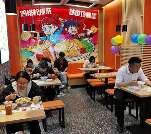 熱烈祝賀江蘇常熟如意餛飩閩江東路店盛大開業(yè)！